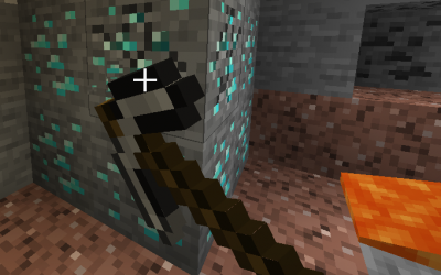 How to find diamonds in Java 1.16.4